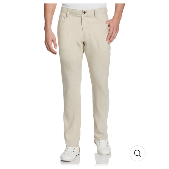 Cuba Vera Linen blend stretch 5 pocket pants NWT - Picture 1 of 5